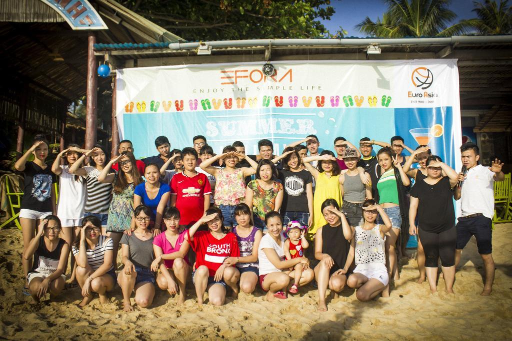 Lien Hiep Thanh Homestay & Beach Bar Phu Quoc Exteriör bild